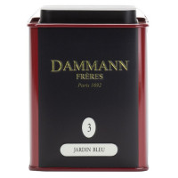 Черный чай Dammann Freres 3 - Голубой Сад ж/б 100 г - фото-1