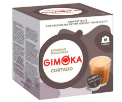 Кофе в капсулах Gimoka Dolce Gusto Cortado - 16 шт - фото-1