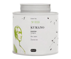 Зеленый органический чай P&T Кумано из Мие (Япония) ж/б 80 г - фото-1