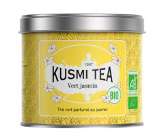 Зеленый чай органический Kusmi Tea Jasmine ж/б 90 г - фото-1