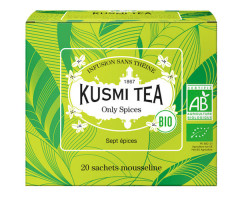 Травяной чай органический Kusmi Tea Only Spices в пакетиках 20 шт - фото-1