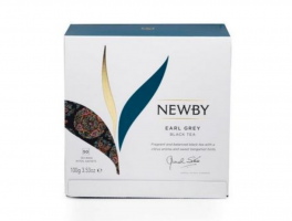 Черный чай Newby Эрл Грей в пакетиках 50 шт (320060)