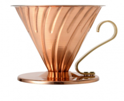 Пуровер Hario V60 02 из чистой меди (VDPC-02CP) - фото-1