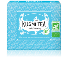 Зеленый чай органический Kusmi Tea Lovely Morning в пакетиках 20 шт