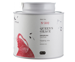 Черный чай органический P&T Королевская Грация (Дарджилинг) из Индии ж/б 80 г - фото-1