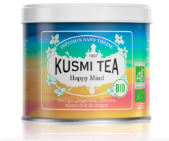 Травяной чай органический Kusmi Tea Happy Mind ж/б 100 г - фото-1