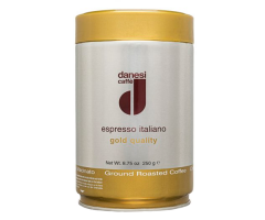 Кофе Danesi Espresso gold ж/б молотый 250 г - фото-1