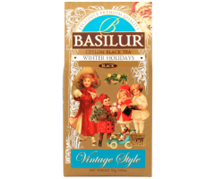 Черный чай Basilur Зимние Каникулы картон 85 г - фото-1