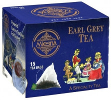 Черный чай Эрл грей в пакетиках Млесна картон 30 г - фото-1