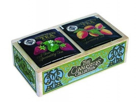 Набор черного чая Коллекция знатока 2 вида Млесна в пакетиках д/к 40 г - фото-1