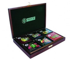 Набор черного чая Коллекция знатока 6 видов Млесна в пакетиках д/к 60 г - фото-1