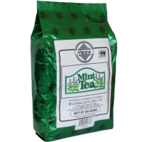 Зеленый чай Млесна Мята пак. из фольги 500 г - фото-1
