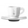 Набор чашек с блюдцем Bialetti Total White 4 шт 75 мл фото