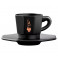 Набор чашек с блюдцем Bialetti Total Black 4 шт 75 мл фото