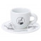 Набор чашек с блюдцем Bialetti Tazzine Moka Carosello 4 шт 80 мл (Y0TZ033) фото