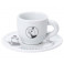 Набор чашек с блюдцем Bialetti Tazzine Moka Carosello 4 шт 80 мл (Y0TZ033) цена