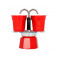 Гейзерная кофеварка Bialetti Mini Express Red на 2 порции 90 мл