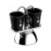 Набор Bialetti Mini Induction гейзерная кофеварка + 2 чашки 100 мл фото