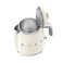 Электрочайник SMEG KLF05CREU кремовый 800 мл цена