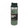 Термокружка Stanley Classic Trigger-action Hammertone Green 470 мл (10-06439-030) - фото-4