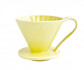 Пуровер CAFEC керамический V60 Arita Ware Yellow на 1 чашку