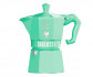 Гейзерная кофеварка Bialetti Moka Exclusive Green на 3 порции 130 мл