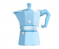 Гейзерная кофеварка Bialetti Moka Exclusive Blue на 3 порции 130 мл
