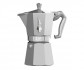 Гейзерная кофеварка Bialetti Moka Exclusive Silver на 6 порций 270 мл