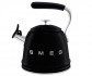 Чайник со свистком SMEG WKF01BL черный 2,3 л