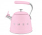 Чайник со свистком SMEG WKF01PK розовый 2,3 л