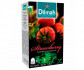 Черный чай Dilmah Strawberry в пакетиках 20 шт