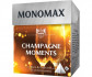 Купаж черного и зеленого чая Мономах Champagne Moment в пирамидках 20 шт - фото-1
