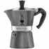 Гейзерная кофеварка Bialetti Moka Express Emotion Grey на 3 порции 180 мл - фото-1