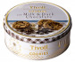 Печенье Tivoli Tin сливочное с молочным и черным шоколадом 150 г - фото-1