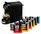 Набор Капсульная кофеварка Bialetti CF90 BLACK + Стартовый набор капсул Bialetti Orirginal (480 шт)