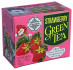 Зеленый чай Клубника в пакетиках Млесна картон 100 г - фото-1