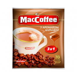 Кава MacCoffee 3 в 1 Карамель 20 шт - ціна в Україні від coffeeok ...