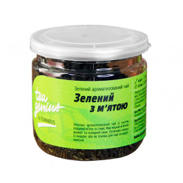 Зелений чай Tea Genius М'ятний зелений 100 г