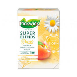Трав'яний чай Pickwick Super blends shine у пакетиках 15 шт