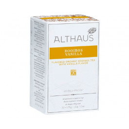 Чай ройбуш Althaus Deli Packs Rooibush Vanilla в пакетиках 20 шт