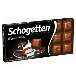 Молочний шоколад Schogetten Чорне & Біле 100 г