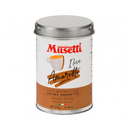 Кава Musetti Caffe Amaretto мелена з/б 125 г