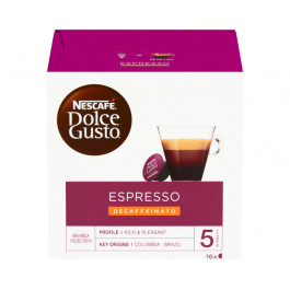 Кава в капсулах NESCAFE Dolce Gusto ESPRESSO DECAFFEINATO - 16 шт