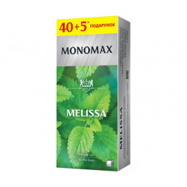 Зелений чай Мономах Melissa у пакетиках 40+5 шт
