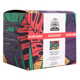 Дріп-кава Fineberry Burundi 10 шт