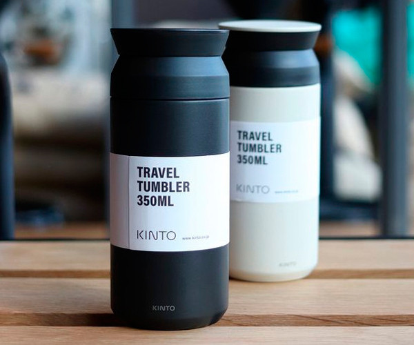 Термокухоль Kinto Travel Tumbler білий 350 мл - фото-5