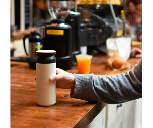 Термокухоль Kinto Travel Tumbler білий 500 мл - фото-3