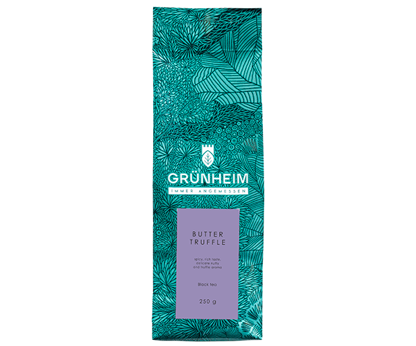 Чорний чай Grunheim Butter Truffle 250 г - фото-1