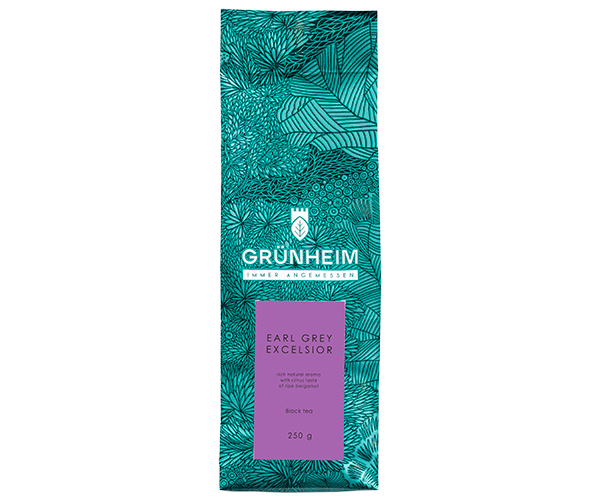 Чорний чай Grunheim Earl Grey Excelsior 250 г - фото-1