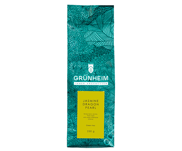 Зелений чай Grunheim Jasmine Dragon Pearl 250 г - фото-1
